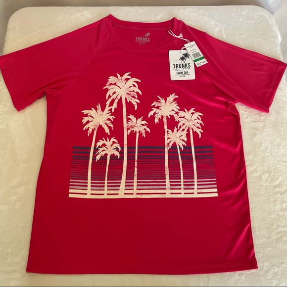 Trunks Surf & Swim Loose Fit Rash Guard NWT - Picture 2 of 11